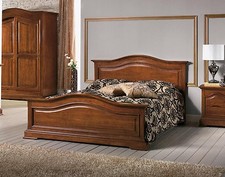 LETTO  MATRIMONIALE IN LEGNO