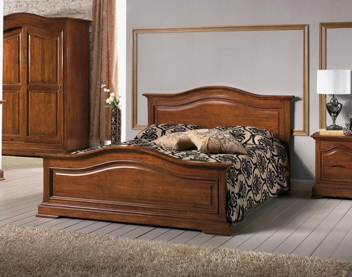 Letto matrimoniale legno - letto, in