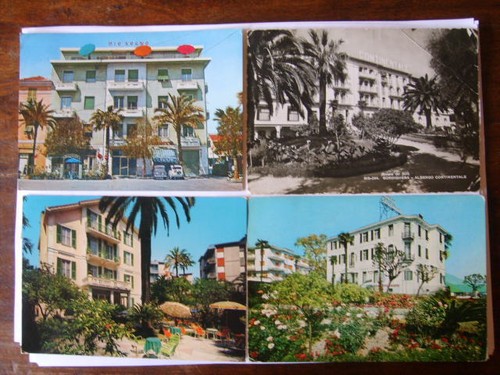 Lotto cartoline hotel - lotto,