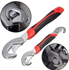 CHIAVE CHIAVI UNIVERSALE IN ACCIAIO PER DADI BULLONI 9-32 MM SNAP'N GRIP SET 2PZ