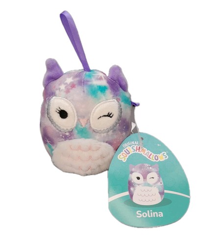 Squishmallows solina owl - squishmallows, 4"