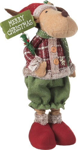 Pupazzo renna natale - pupazzo,