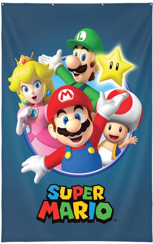 Wall decor super mario - wall,