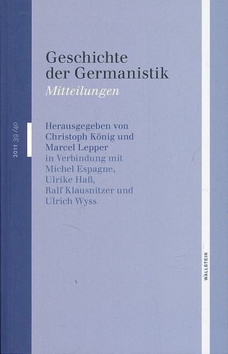 Storia della germanistica