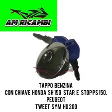 Tappo benzina con chiave - con,