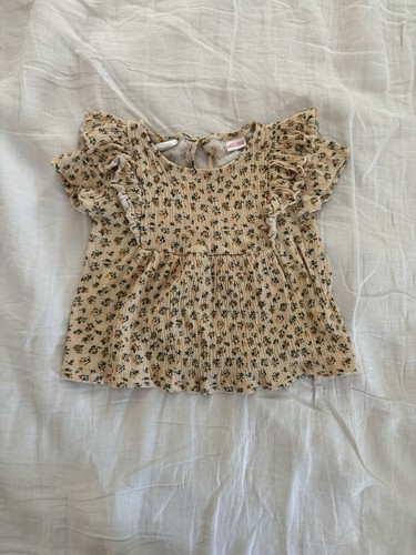 Top blusa floreale zara - top,