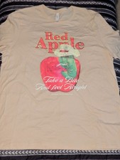 T-shirt sigarette mela rossa