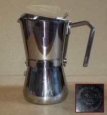 Giannini - Caffettiera Giannina da 6/3 tazze in acciaio inox 18/10