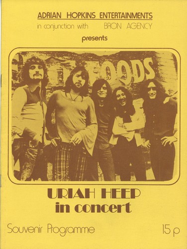 Uriah heep 1972 - uk, tour
