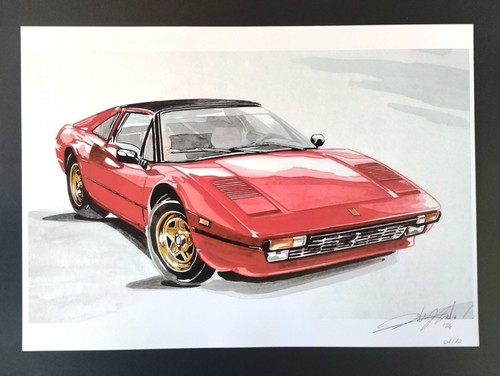 Disegno stampa auto - stampa,