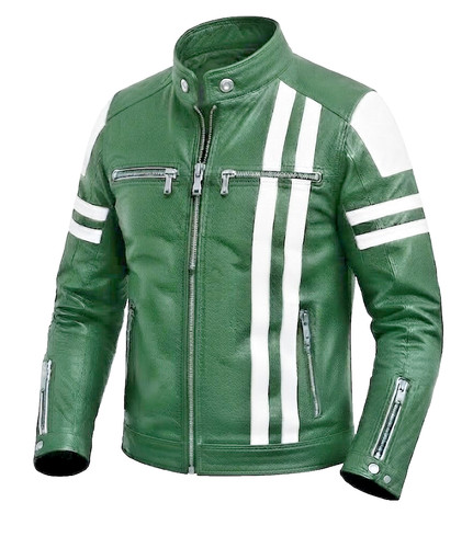 Giacca moto uomo pelle - giacca,