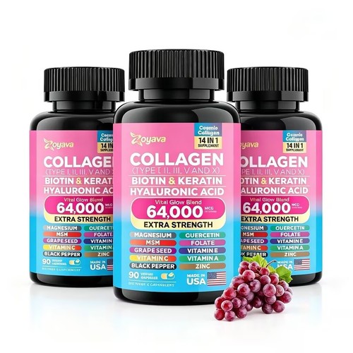 Pack collagen caps peptides - collagen,