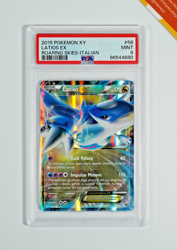 Pokemon psa latios 58 xy - psa, 9