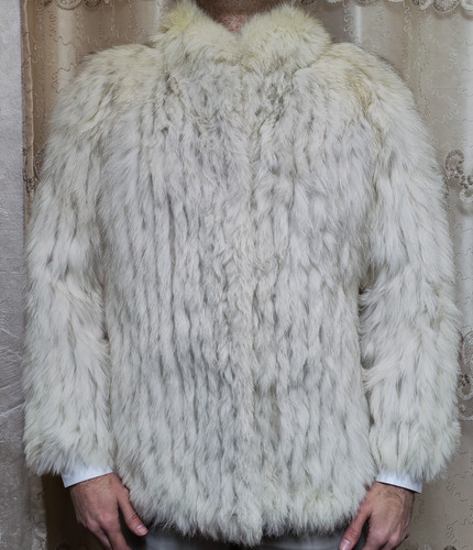 Giacca bionda pelliccia - , di