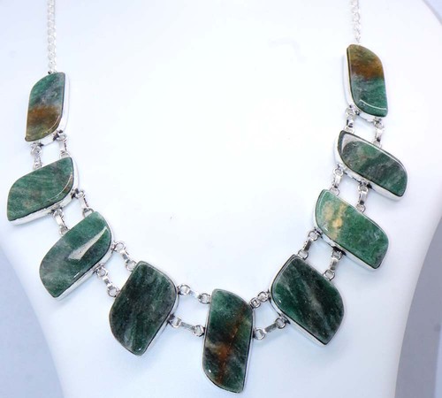 Collana avventurina verde - , a