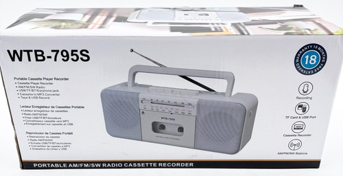 Registratore cassette radio - a,