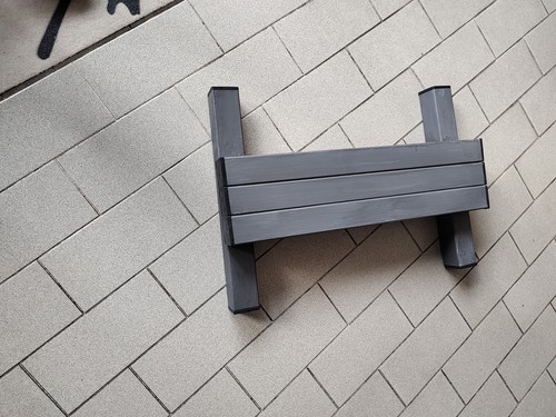 Calf raise bar barra - barra, di