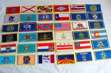 Lotto 58 Patch Stoffa Ricamati