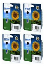 4 x originali Epson T017 nero