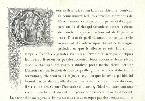 Stampa antica capolettera - antica,