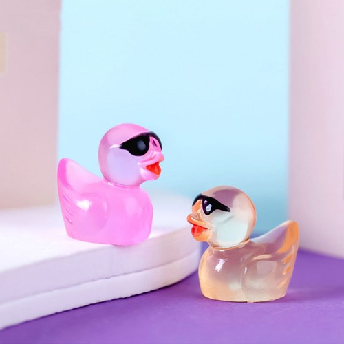 Pcs mini resin duck bulk - 40,