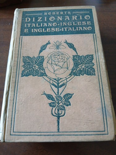 Antico dizionario italiano - dizionario,