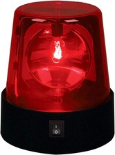 Lampada da festa faro rosso