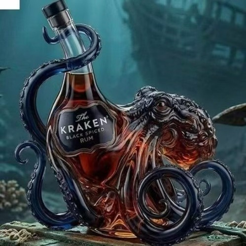 Decanter vetro forma di - a,