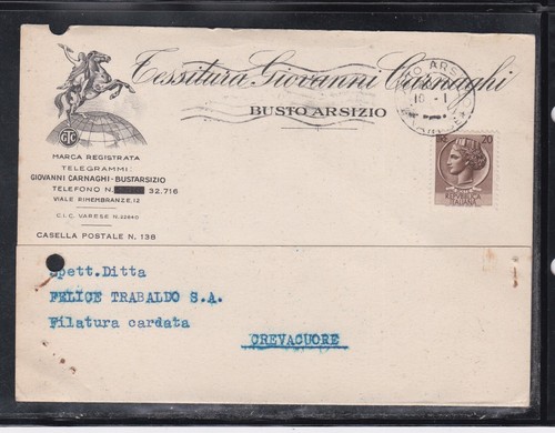 Cartolina commerciale busto - cartolina,
