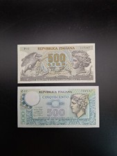 banconote 500 lire.