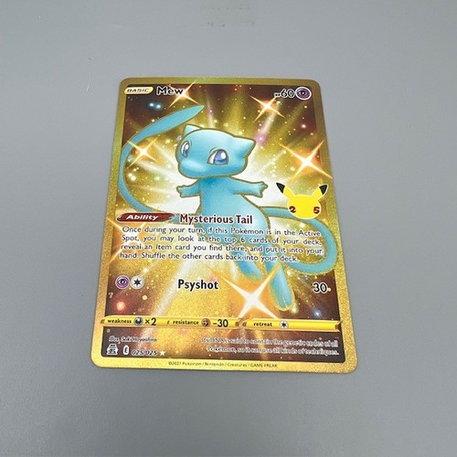 Pokemon tcg mew 025 - pokemon,