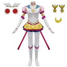 Costume Anime Sailor Moon Eternal Tsukino Usagi cosplay vestito festa abiti parrucche