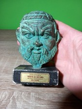 Testa di Satiro Bronzetto Bronzo Museo Guarnacci Volterra Arte Etrusca