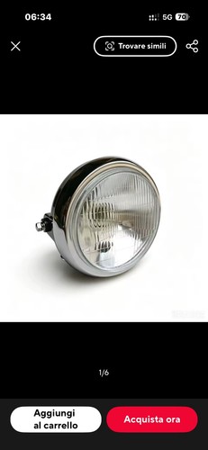 Luce faro yamaha - faro, dt100
