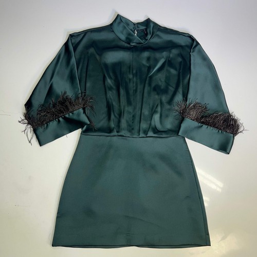 Abito corto donna zara - zara, schiena