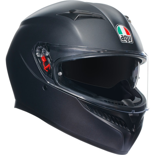 Casco moto agv - k3, nero