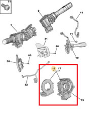 CONTATTO SPIRALATO AIRBAG