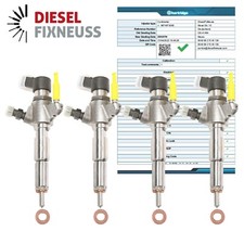 4x Iniettore 1.6hdi 9802448680 Iniettore Ford Volvo Peugeot Mazda 9674973080