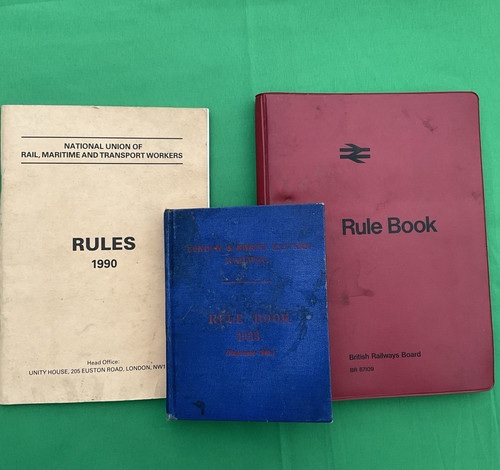 British railways rail - rail, rule