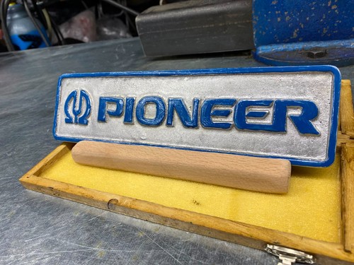 Insegna vintage musica pioneer - insegna,