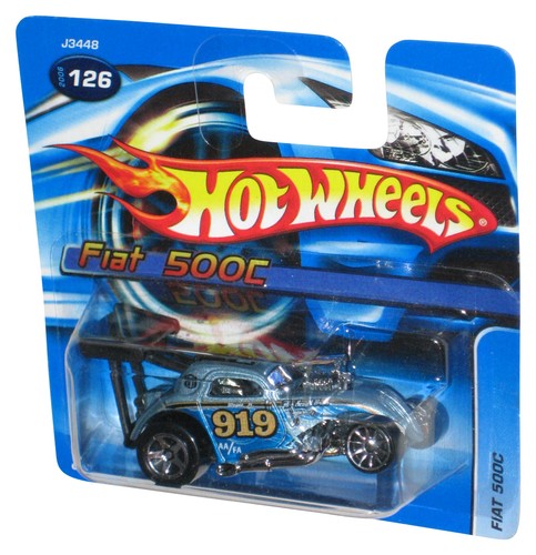 Hot wheels fiat 500c - hot,