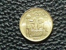 MONETE DA LIRE 200 DELLA