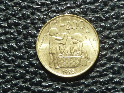 Monete lire 200 - da, della