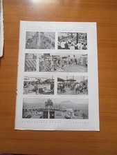 1929 PONTE DEGLI SPORT DELLA MOTONAVE AUGUSTUS NAVIGAZIONE GENERALE ITALIANA AD