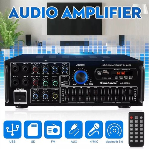 Amplificatore bluetooth 2000w - amplificatore,