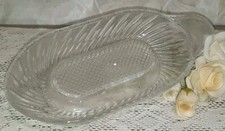 NOSTALGICO VECCHIO GRATTUGIA MELA VETRO CM20X9 INTEGRO PAPPA BIMBI 