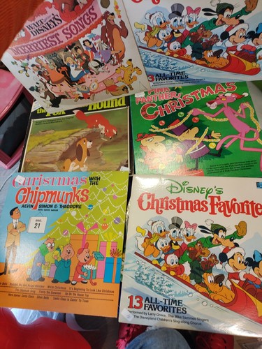 Walt disney vinyl lot 6 - vinyl,