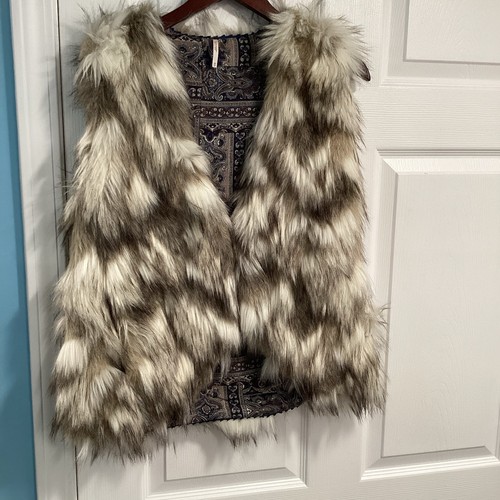 Free people gilet - free, pelliccia