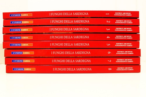 Funghi sardegna 8 libri - sardegna,