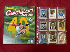 ALBUM VUOTO CALCIATORI PANINI 2000-01 + SET COMPLETO (aggiornamenti a parte)